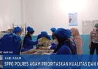 Polisi di Agam Awasi Ketat Program Makan Bergizi Gratis, Uji Kualitas Dilakukan Setiap Hari