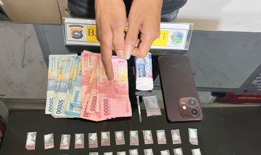 Polisi Bongkar Peredaran Sabu di Agam, 45 Paket Siap Edar Disita dari pelaku